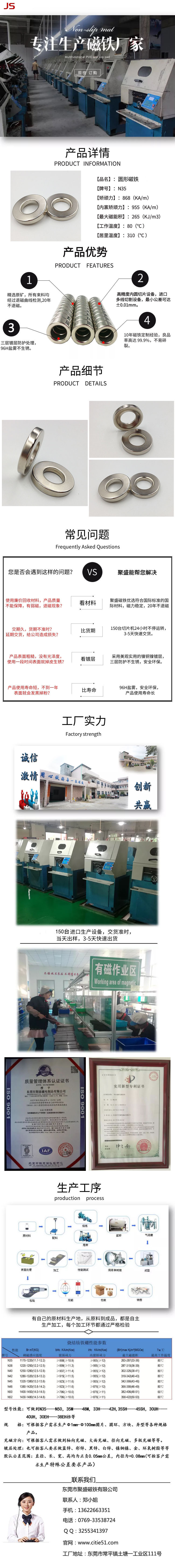 圓環(huán)強(qiáng)磁鐵